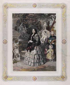 Her Majesty the Queen Isabel II and Her August Daughter Her Most Serene Highness the Princess of Asturias